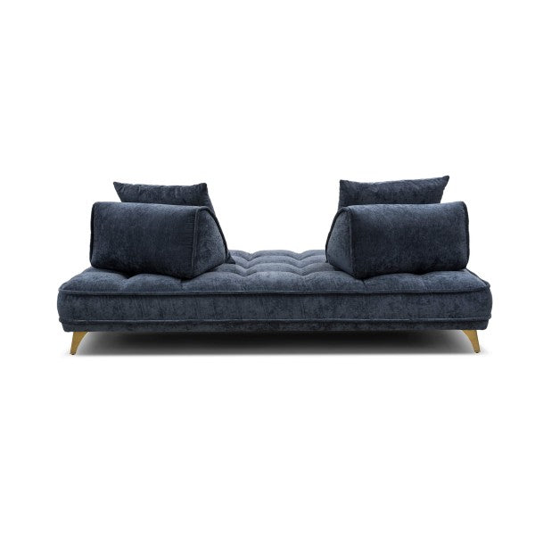 Das Schlafsofa Erina verbindet luxuriöses Design mit herausragender Funktionalität.