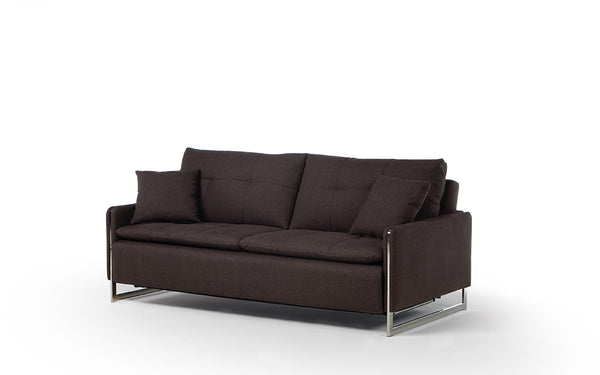 Das Schlafsofa Kira ist die perfekte Wahl für alle, die modernes Design und vielseitige Funktionalität suchen. 