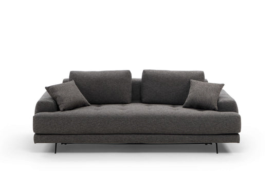 luxuriöse 4-Sitzer Schlafsofa vereint großzügige Dimensionen mit raffiniertem Design