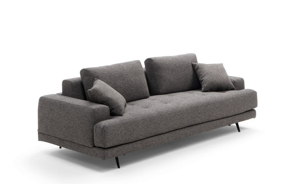 luxuriöse 4-Sitzer Schlafsofa vereint großzügige Dimensionen mit raffiniertem Design